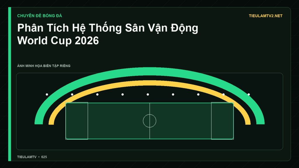 Minh họa Phân Tích Hệ Thống Sân Vận Động World Cup 2026 - Tiểu Lâm TV