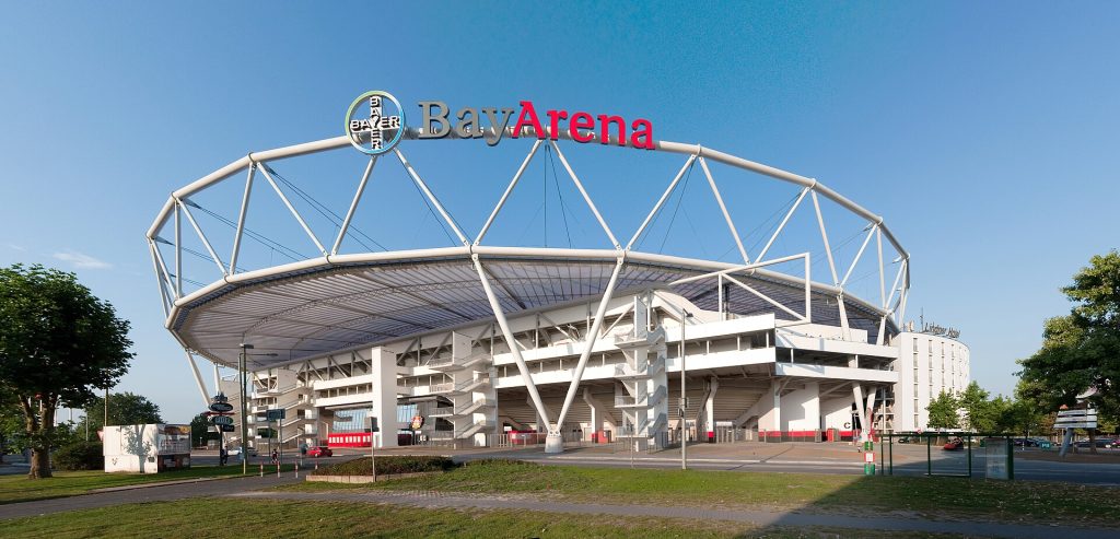 BayArena neu 2009, hình ảnh sân vận động tại Bundesliga