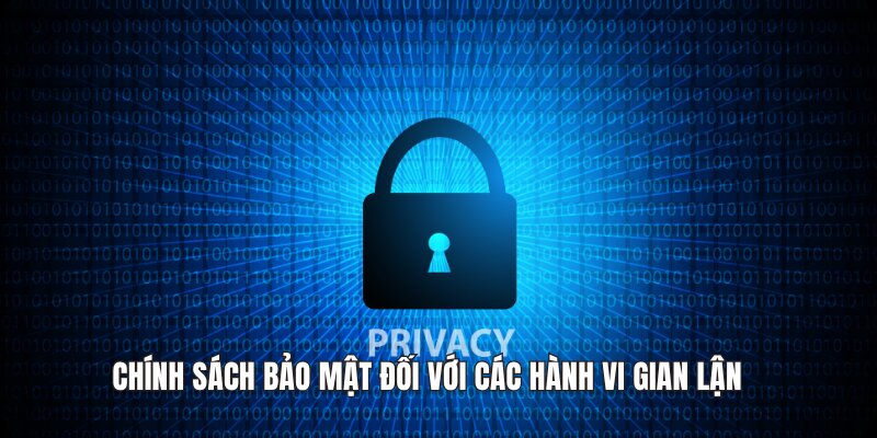 Chính sách bảo mật đối với các hành vi gian lận