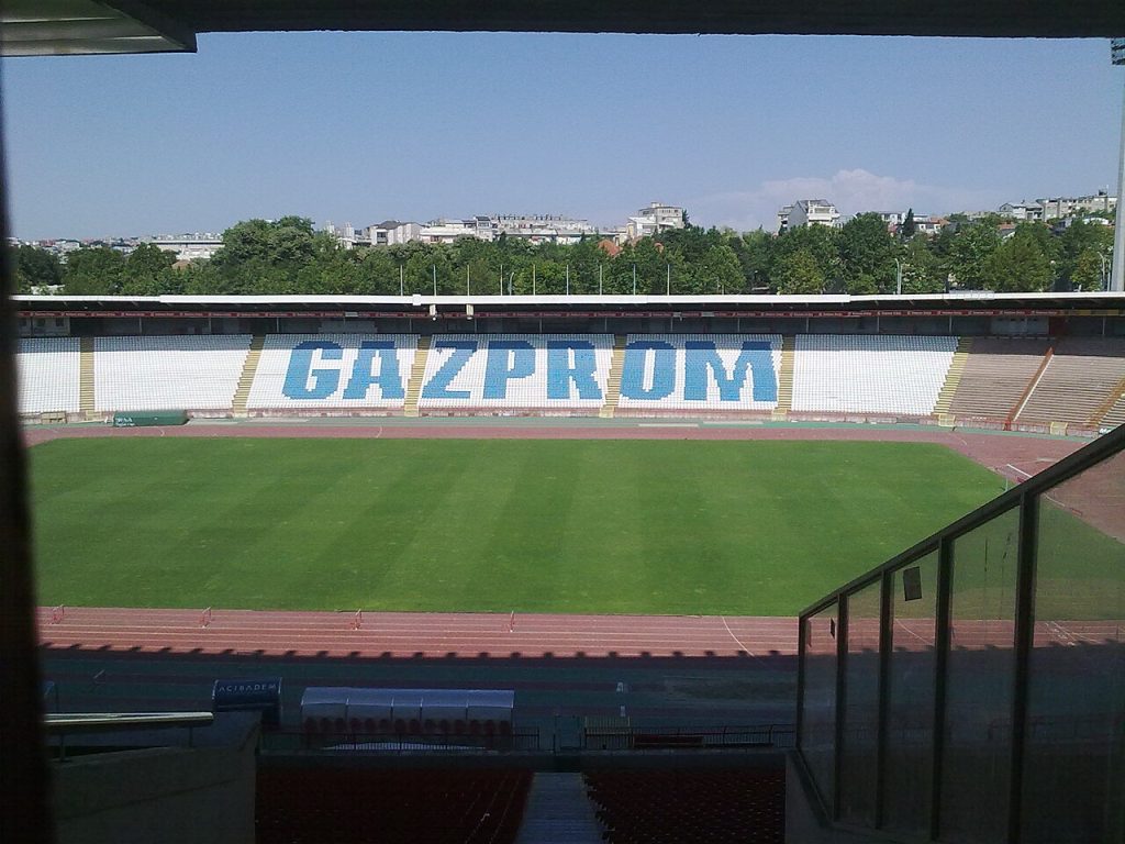 Toàn cảnh Rajko Mitić Stadium, sân nhà của Red Star Belgrade
