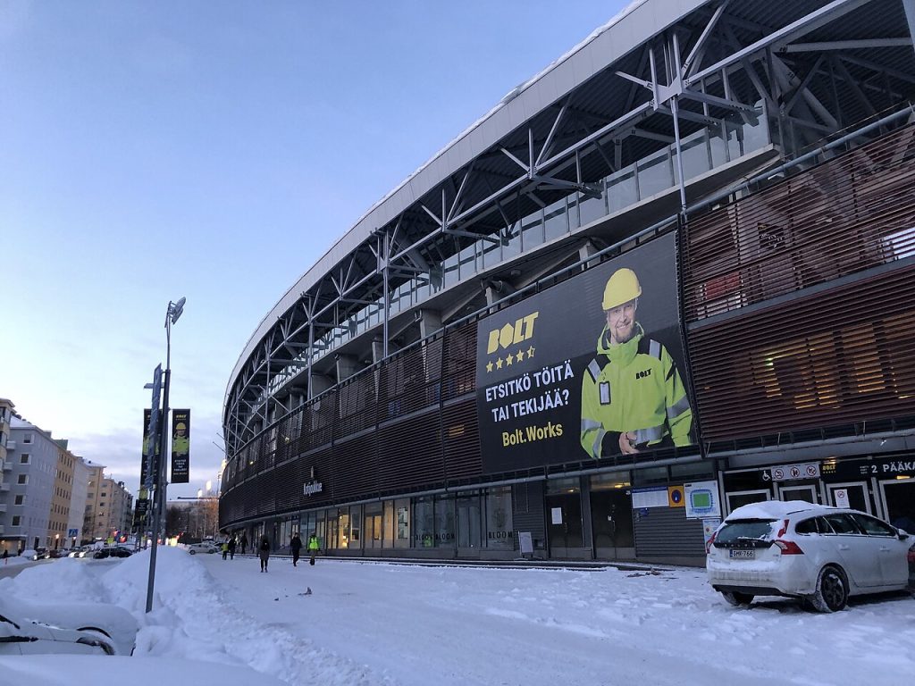 Toàn cảnh Bolt Arena, sân đấu gắn với HJK Helsinki