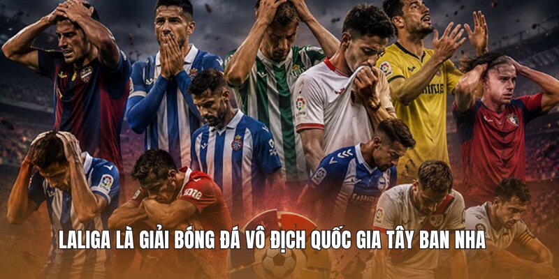 LaLiga là giải bóng đá vô địch quốc gia Tây Ban Nha