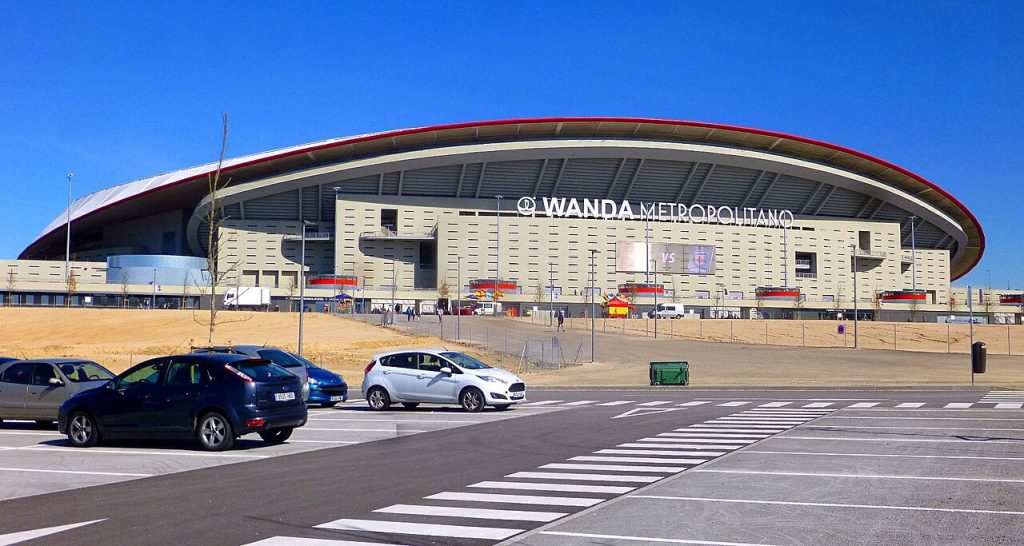 Khán đài Estadio Metropolitano tại Madrid