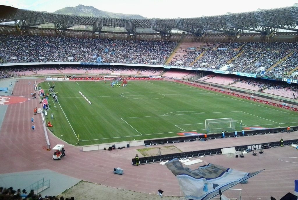 San Paolo - Curva A, hình ảnh sân vận động tại Serie A