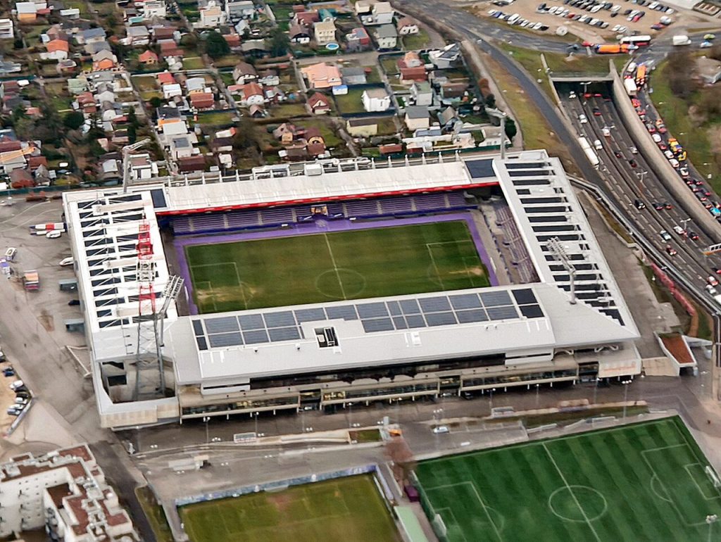 Toàn cảnh Generali Arena, sân đấu gắn với FK Austria Wien