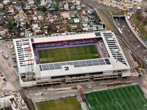 Toàn cảnh Generali Arena, sân đấu gắn với FK Austria Wien