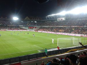 Không khí thi đấu tại Chance Liga
