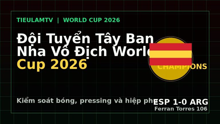 phân tích đội tuyển Tây Ban Nha vô địch World Cup 2026 sau trận thắng Argentina