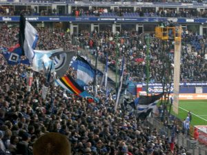 Toàn cảnh Volksparkstadion, sân đấu gắn với Hamburger SV
