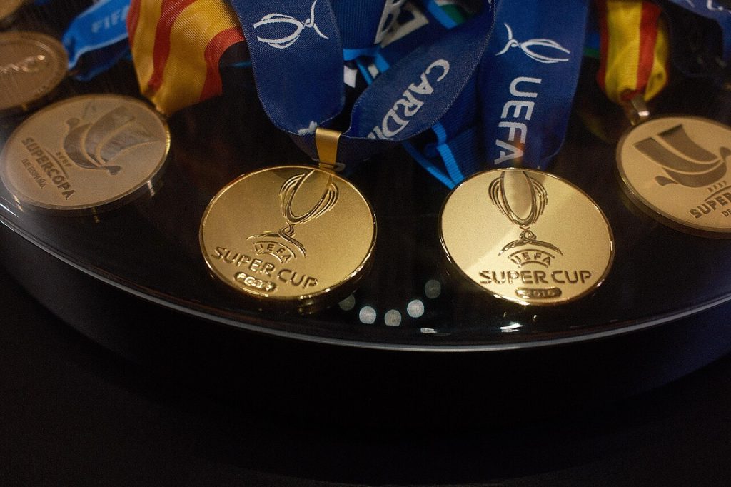 Không khí một trận đấu thuộc UEFA Super Cup