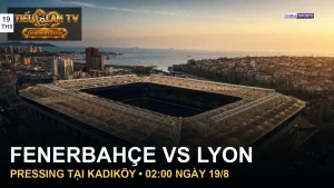 Toàn cảnh sân Şükrü Saracoğlu trước trận Fenerbahçe vs Lyon