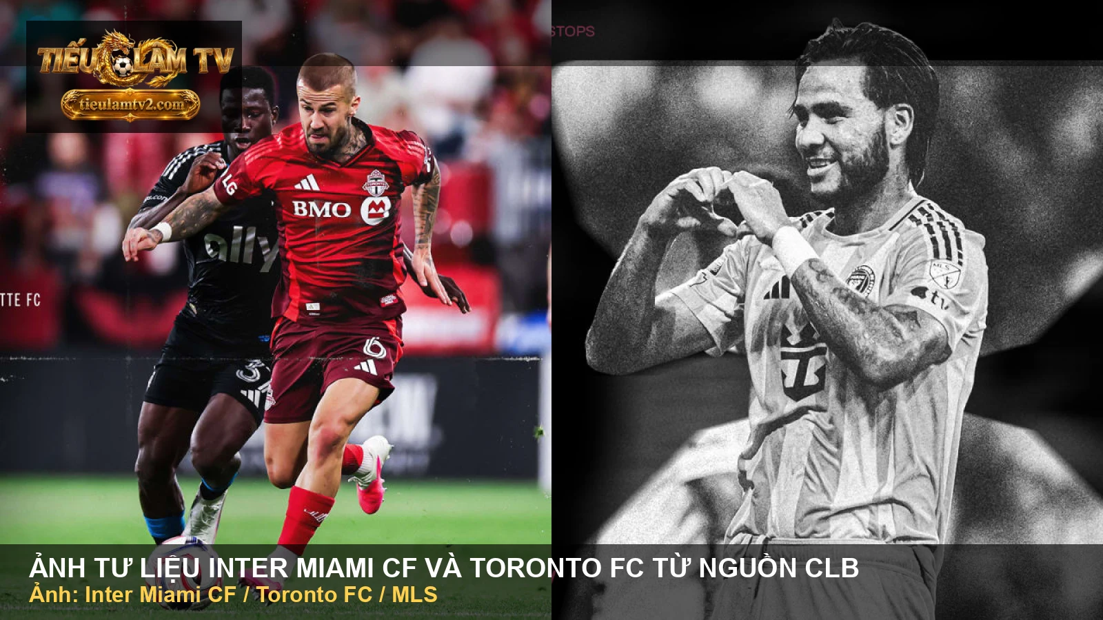 Ảnh tư liệu Inter Miami CF và Toronto FC trước cuộc gặp MLS 2026