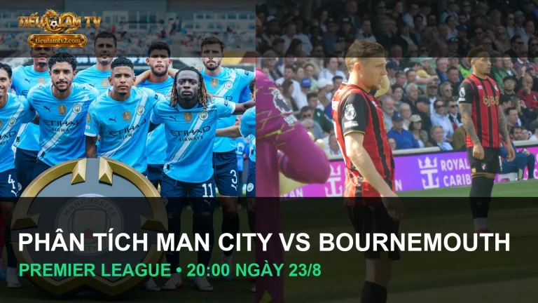 Manchester City và Bournemouth trong ảnh đội bóng thực tế