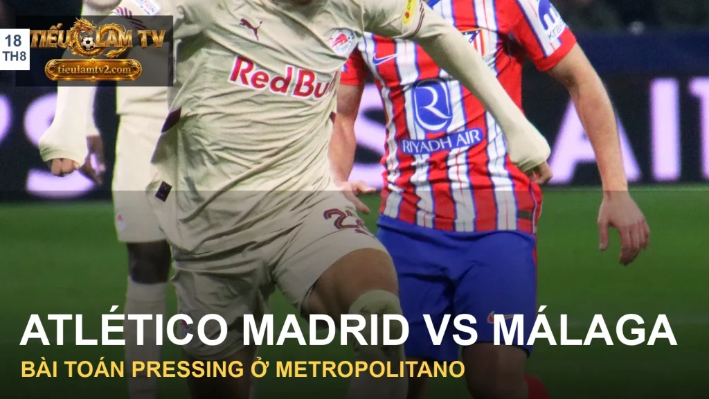 Atlético Madrid trong trận đấu tư liệu tại Salzburg