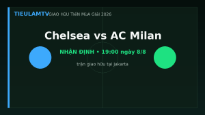 Nhận định Chelsea vs AC Milan - TieulamTV