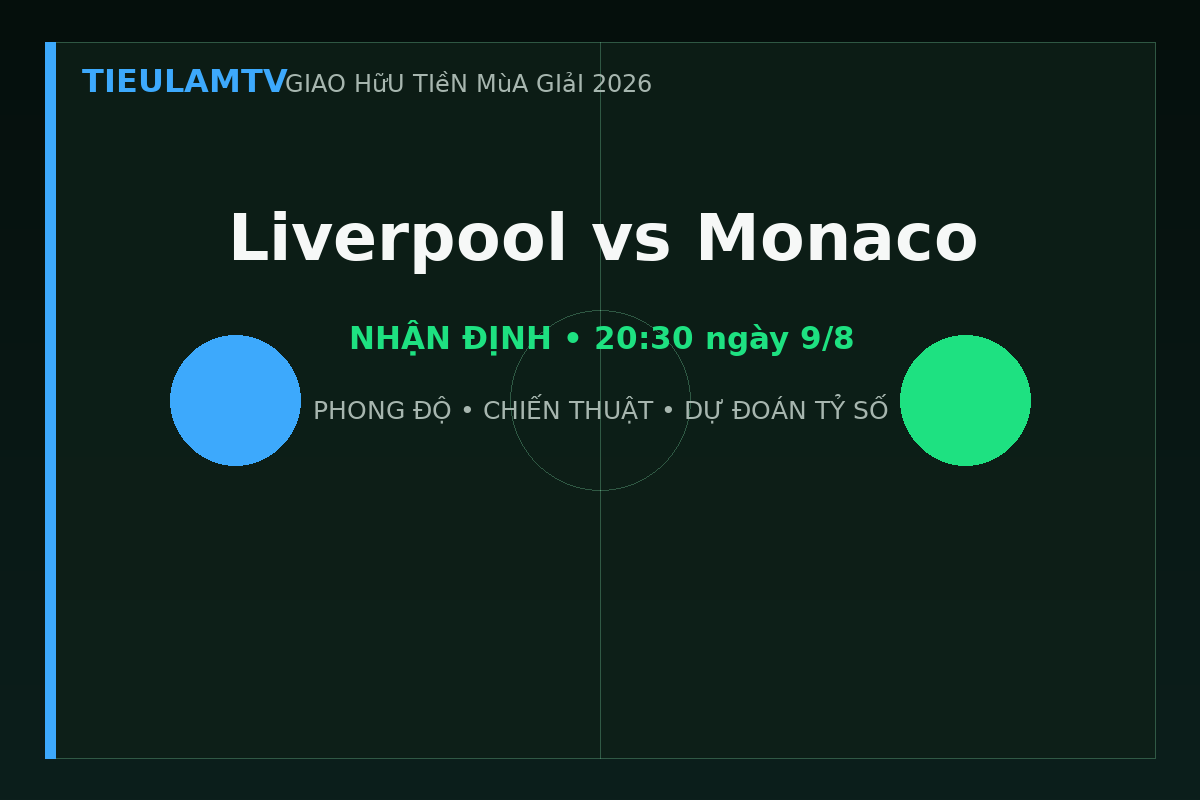 Nhận định Liverpool vs Monaco - TieulamTV