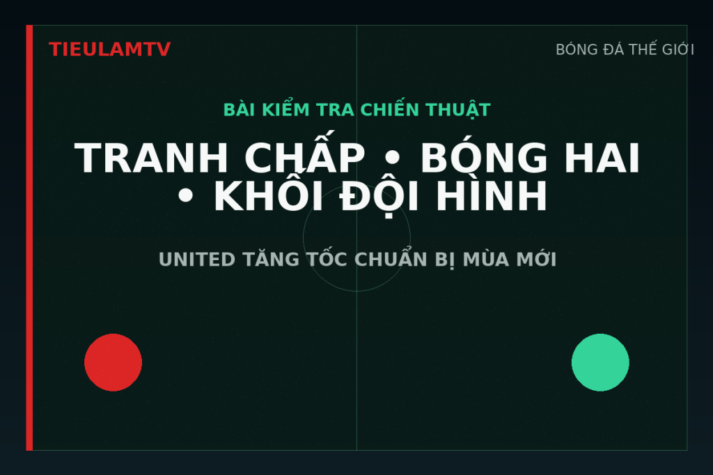 Tranh chấp bóng hai và khối đội hình ở trận Man United Atletico