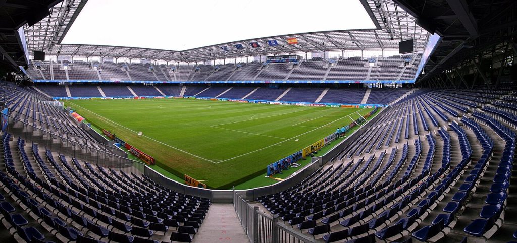 Stadion Salzburg tại Áo, địa điểm UEFA Super Cup 2026