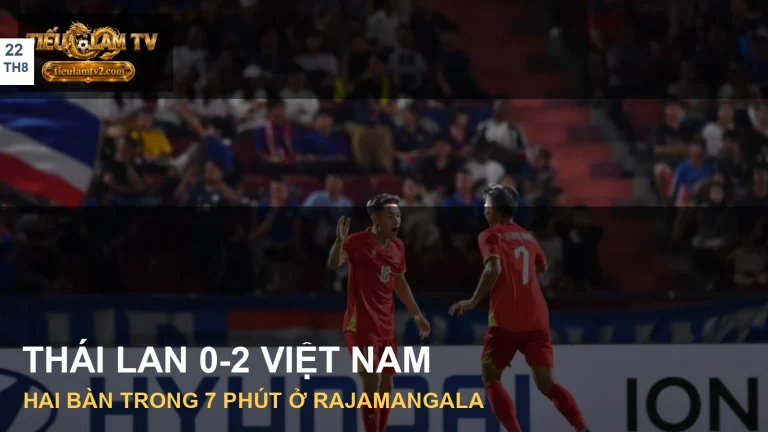 Cầu thủ tuyển Việt Nam mừng bàn thắng trước Thái Lan ở ASEAN Cup 2026