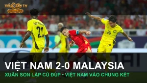 Việt Nam và Malaysia trong trận bán kết lượt về ASEAN Cup 2026