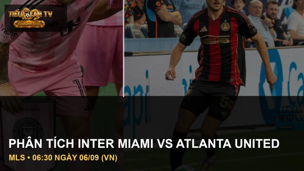 Cầu thủ Inter Miami CF và Atlanta United trong ảnh tư liệu trước trận MLS