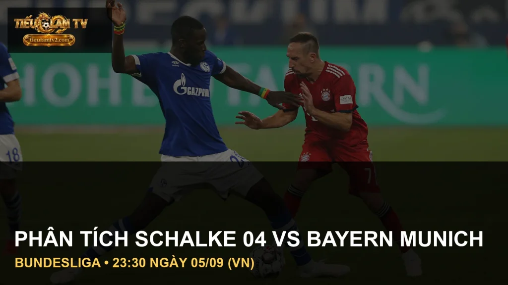 Cầu thủ FC Schalke 04 vs FC Bayern München trong ảnh trận đấu thực tế