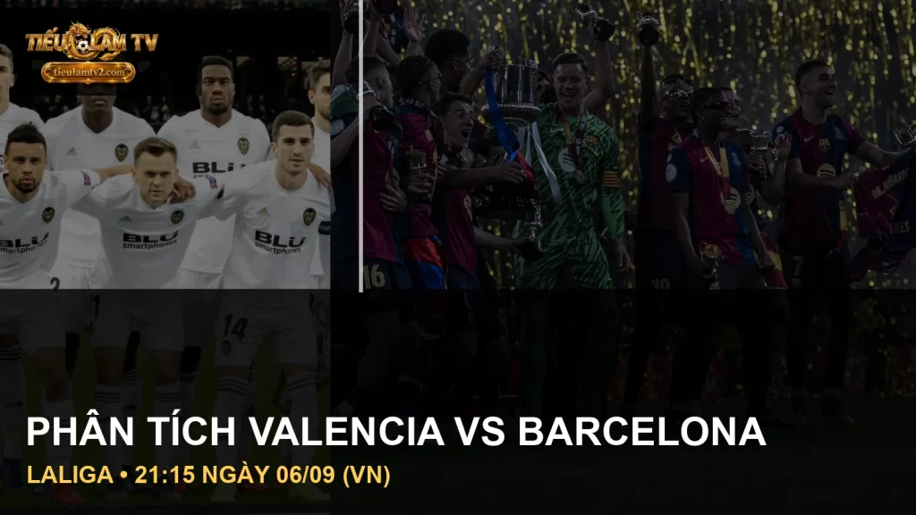 Cầu thủ Valencia CF và FC Barcelona trong ảnh tư liệu trước trận LALIGA