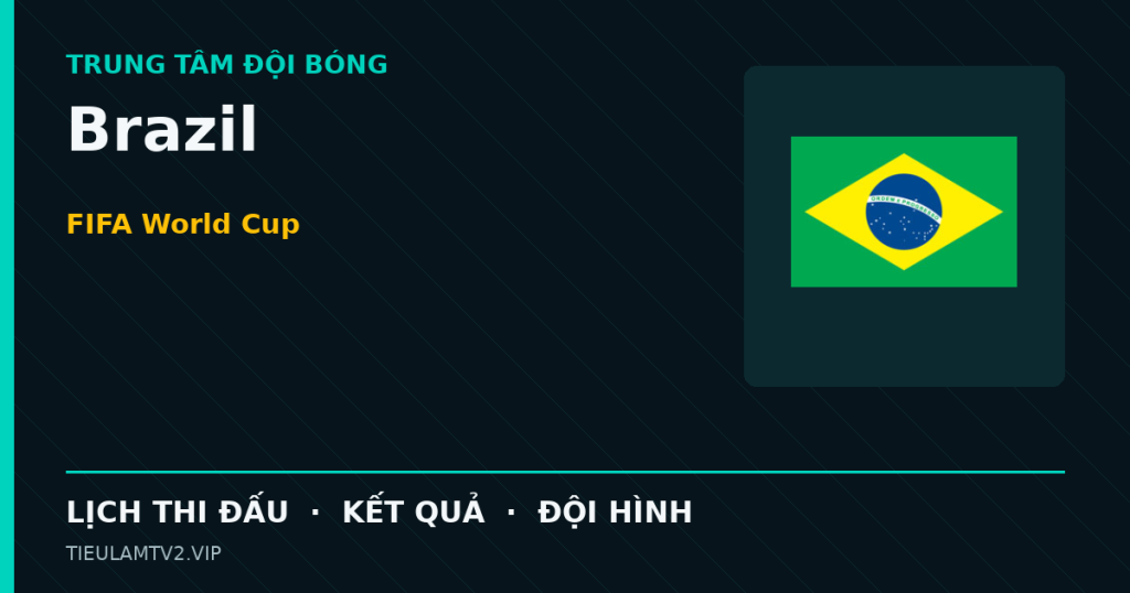 Đồ họa bóng đá Brazil tại FIFA World Cup