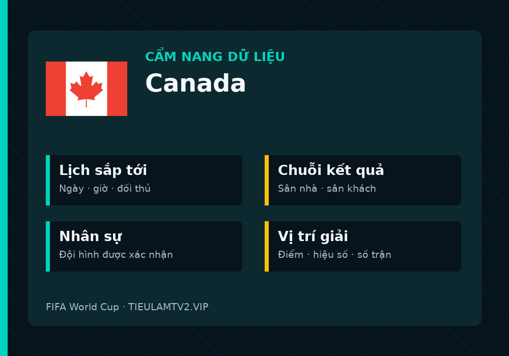 Phân tích phong độ và lối chơi Canada
