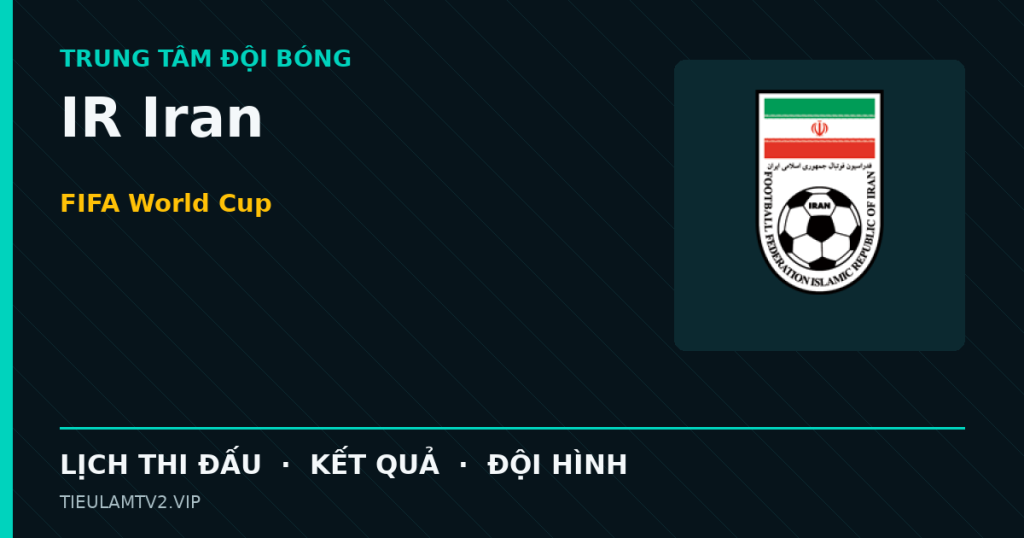 Đồ họa bóng đá IR Iran tại FIFA World Cup