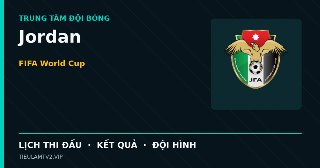Đồ họa bóng đá Jordan tại FIFA World Cup