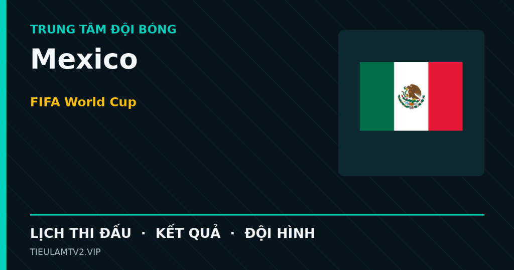 Đồ họa bóng đá Mexico tại FIFA World Cup