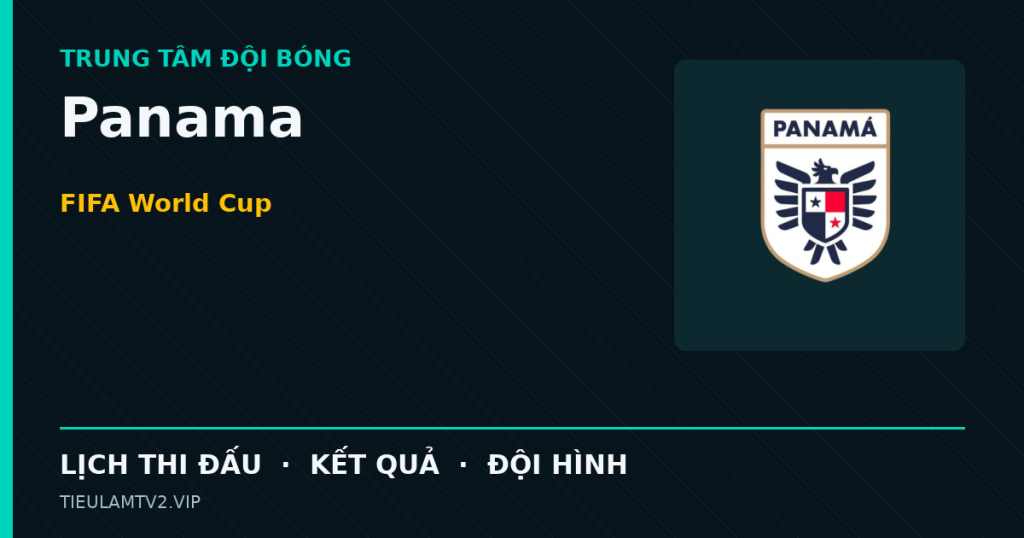 Đồ họa bóng đá Panama tại FIFA World Cup