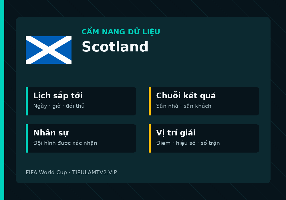 Phân tích phong độ và lối chơi Scotland