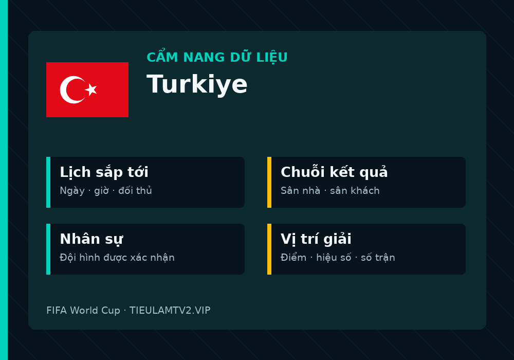 Phân tích phong độ và lối chơi Turkiye