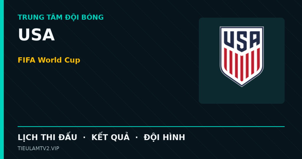 Đồ họa bóng đá USA tại FIFA World Cup