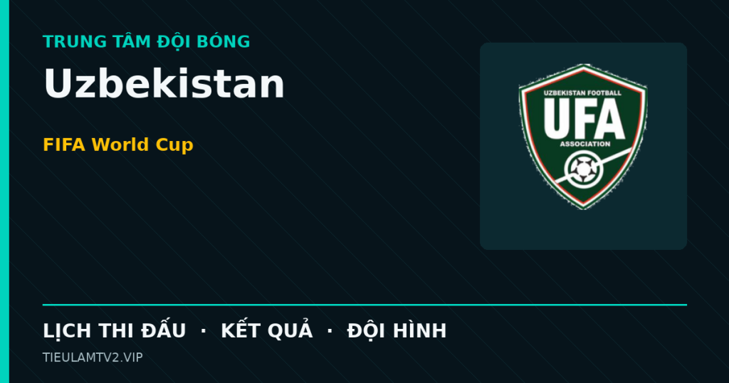 Đồ họa bóng đá Uzbekistan tại FIFA World Cup